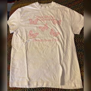 Rare Brandy Melville Oversized Butterfly Santa Monica Tee